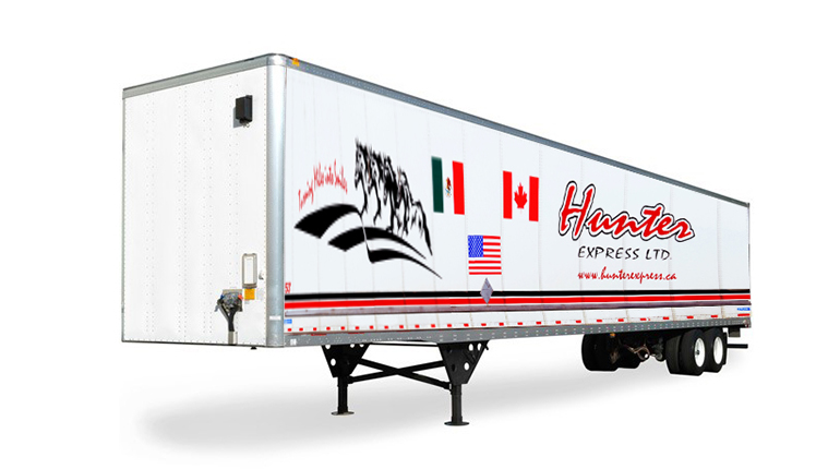 Hunter Express 53 foot air-ride dry van