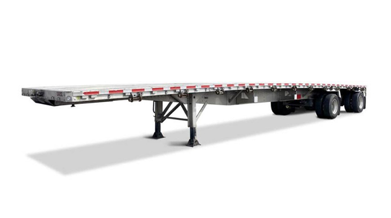 Hunter Express aluminum flat deck trailer